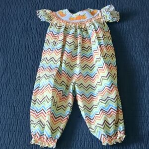 CUKEES Smocked Jumpsuit Sz. 24 Mos.